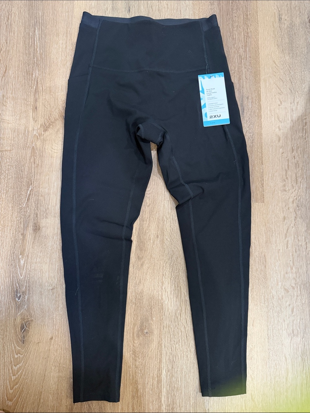 2XU Black Form Stash High-Waisted Compression Leggings | Large NWT